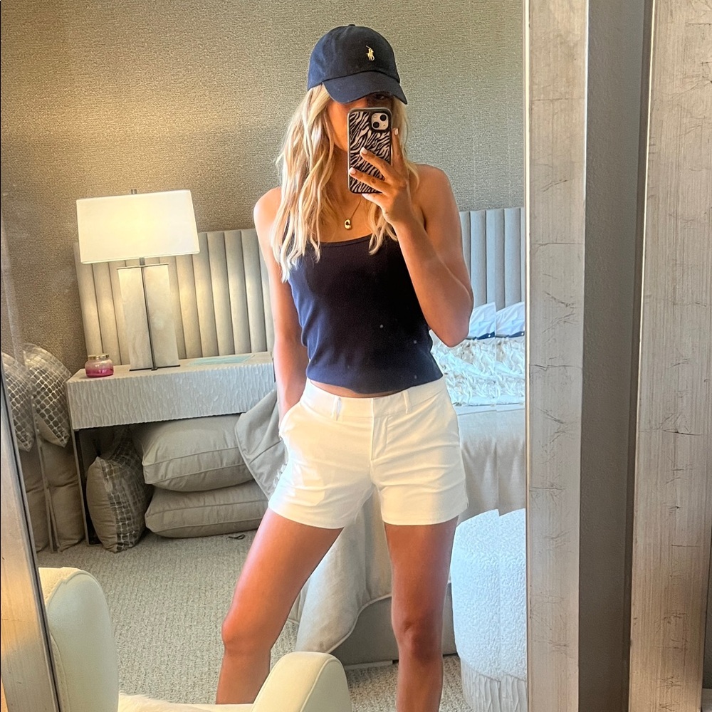 Nike White Athletic Shorts